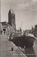 OUDEWATER - Holl. IJssel met N.H. Kerk