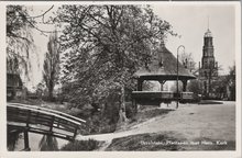 IJSSELSTEIN - Plantsoen met Herv. Kerk