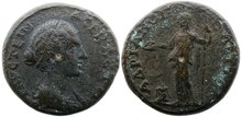 Thrace, Hadrianopolis. Faustina Junior. Augusta, AD 147-175. Æ 21mm, 6.45 g.