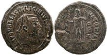 Licinius I. AD 308-324. Æ Follis 20mm, 4.05 g. Alexandria