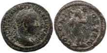 Arabia, Bostra. Severus Alexander. AD 222-235. Æ 19mm, 4.76 g.