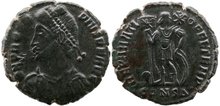 Procopius. Usurper, AD 365-366. Æ 19mm, 3.12 g. Constantinople