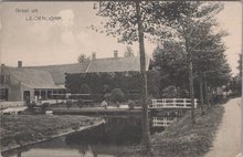 LEIDERDORP - Boerderij, groet uit Leiderdorp