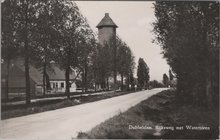 DUBBELDAM - Rijksweg met Watertoren