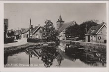 GOUDRIAAN - Dorpsgezicht met N. H. Kerk