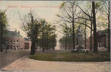 UTRECHT - Maliebaan met Standbeeld Burgemeester Dr. Reijger