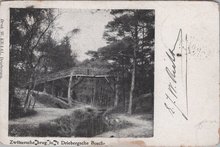 DRIEBERGEN - Zwitschersche brug in het Driebergsche Bosch