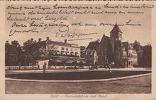 ZEIST - Gemeentehuis met Rond