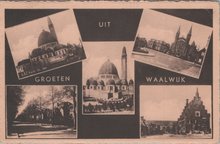 WAALWIJK - Meerluik Groeten uit Waalwijk