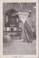 ZUTPHEN - Interieur Orgel en Preekstoel. St. Walburgskerk