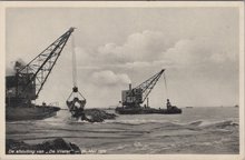 AFSLUITDIJK - De afsluiting van de Vlieter 26 Mei 1932