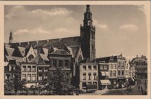 GOUDA - Markt met St. Janskerk