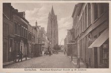 GORINCHEM - Haarstraat-Kruisstraat Gezicht op St. Janstoren