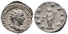 Trajan Decius. AD 249-251. AR Antoninianus 22mm, 5.01 g. Rome