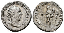 Trajan Decius. AD 249-251. AR Antoninianus 22mm, 5.24 g. Rome