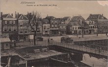 HELLEVOETSLUIS - Gezicht op de Westzijde met Brug