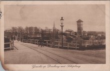 DOESBURG - Gezicht op Doesburg met Schipbrug