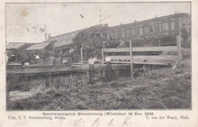 NIEUWERBRUG - Spoorwegongeluk Nieuwerbrug (Wiericker) 23 Dec. 1902