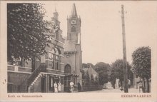 HEEREWAARDEN - Kerk en Gemeentehuis
