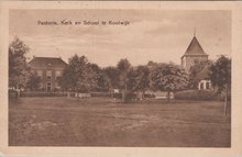 KOOTWIJK - Pastorie, Kerk en School te Kootwijk