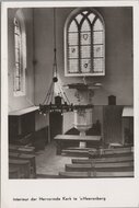 S HEERENBERG - Interieur der Hervormde Kerk te 's-Heerenberg