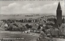 ZEDDAM - panorama op Zeddam met R. K. Kerk