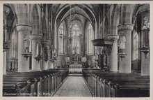 ZEVENAAR - Interieur R. K. Kerk