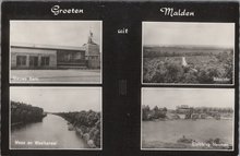 MALDEN - Meerluik Groeten uit Malden