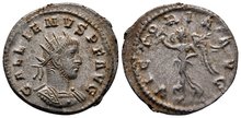 Gallienus. AD 253-268. Antoninianus 22mm, 4.15 g. Antioch