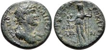 Caria, Apollonia Salbace. Hadrian. AD 117-138. Æ 20mm, 4.66 g. Demeter