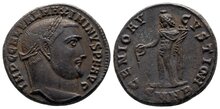 Maximinus II. AD 310-313. Æ Follis 21mm, 5.82 g. Nicomedia