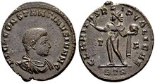 Constantine II. As Caesar, AD 316-337. Æ Follis 19mm, 3.93 g. Trier