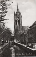DELFT - Oude Delft met Oude Kerk
