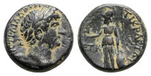 Cappadocia, Tyana. Hadrian. AD 117-138. Æ 18mm, 7.20 g. Athena