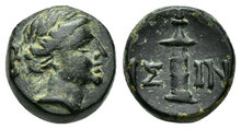 Pisidia, Isinda. Circa 1st century BC. Æ 14mm, 3.95 g. Artemis