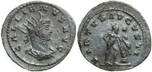 Gallienus. AD 253-268. Antoninianus 22mm, 3.17 g. Antioch