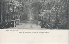 LAREN - Bosch van Bredius, aan den weg van Laren naar Naarden
