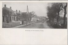 DE COCKSDORP - Dorpsweg te De Cocksdorp (Texel)