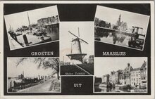 MAASSLUIS - Meerluik Groeten uit Maassluis