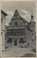 WOERDEN - Oude Stadhuis met Schandpaal