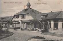 HELLENDOORN - Volkssanatorium Hoofgebouw. Zuidzijde