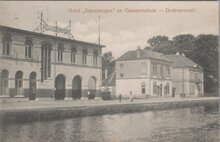 DEDEMSVAART - Hotel Steenbergen en Gemeentehuis