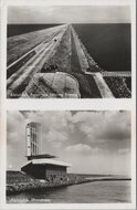 AFSLUITDIJK - Panorama richting Friesland. Monument