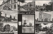 LEIDEN - Meerluik Groeten uit Leiden