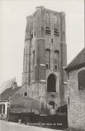 GOEDEREEDE - Molenstraat met toren en kerk