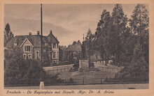 ENSCHEDE - De Ruyterplein met Standb. Mgr. Dr. A. Ariëns