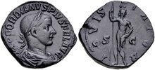 Gordian III. AD 238-244. Æ Sestertius 31mm, 19.04 g. Rome