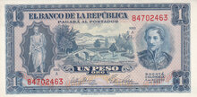 COLOMBIA P.398 - 1 Pesos Oro 1953 UNC