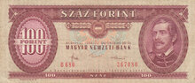 HUNGARY P.171g - 100 Forint 1984 VF