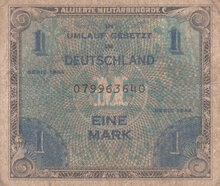GERMANY P.192a - 1 Mark 1944 Fine